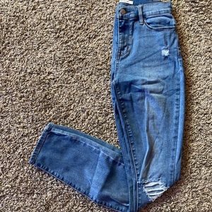 Pacsun ripped skinny jeans